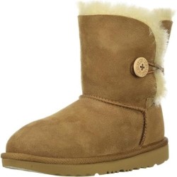 UGG Bailey Button II Bottes Enfant Mouton Peau Agneau
